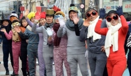 [포토뉴스] 내복 입으세요 새마을 회원들 나섰다