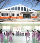 친환경 학교 변신 아토피·폐교위기 둘 다 날렸어요