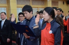 선거중립 반드시 청송군 공무원 결의대회