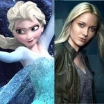 엘리자베스 라일·조지나 헤이그, 겨울왕국 실사판 원스어폰어타임 캐스팅!…싱크로율은?