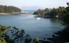 썰물 맞추면 바다가 쩍 삼천포항서 뱃길 10분…사천 신수도