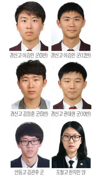 대구경북 수능 만점 6명…경신고에서만 4명 '경사'