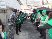 청도읍 새마을3단체 사랑의 연탄나누기