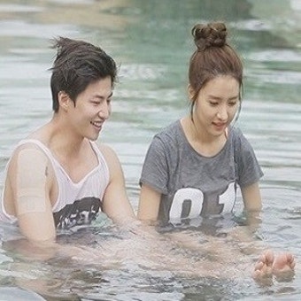 '우결' 송재림 김소은, 터키 신혼여행서 수영장 데이트…