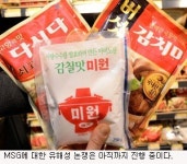 [조미료 이야기] MSG의 오해와 진실