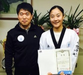 수성구청 女 태권도 노은실 태극마크