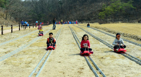 대가야역사테마관광지 레일썰매