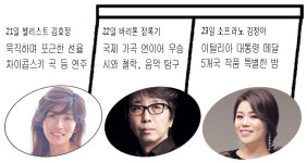 챔버홀 모인 세계적 클래식 스타 ‘작은 음악회’