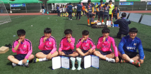 포항 영일중학교 생활체전 풋살 우승
