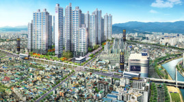 추가 분담금 없고 토지 거의 확보…중구 대봉센트럴 파크