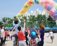 장애인·비장애인 함께 뛴 '사랑의 축제' 카리타스 체육대회