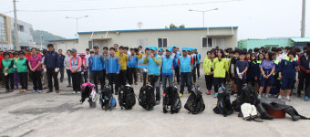 바다살리기 구룡포지회 해양정화활동