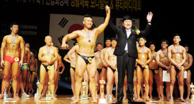 북구연합회장배 보디빌딩대회 북대구농협 김현수씨 그랑프리에