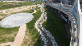 감천 지좌지구 400m 산책로 개설 건의