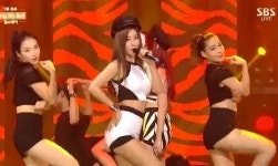인기가요 걸스데이, 초밀착의상 입고 아찔 S라인 공개 섹시해