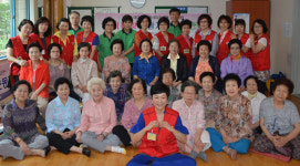 대구 발사랑봉사단, 경로당 어르신에 건강관리 봉사 붉은 천사들