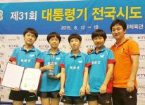 [이런일] 포은초 탁구부 단체·개인복식 금메달 2개