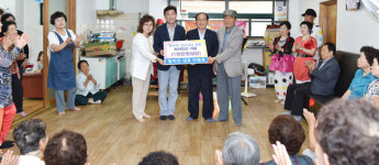 [이런일] 청미안, 경로당 시설 개선·점심 대접