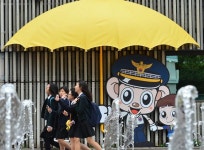 시민 보호 안전우산 될게요