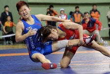 [전국체전] 포항과 대구 창의 대결…김경애 더 강했다