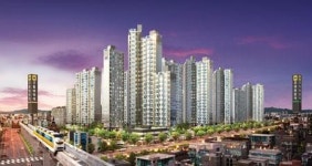 일찌감치 토지·조합원 확보 성공…대봉 코오롱하늘채 센트럴파크 지역주택조합아파트 1·2차단지