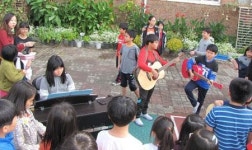 대구 성서초 23개 팀 81명 꿈자람 버스킹 행사