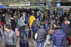 대구공항 가득 메운 여행객들