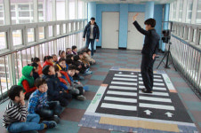 의성초교, 학교 내 어린이 교통안전교육