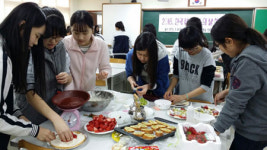 대구 월암중 프랑스의 날 요리·문화 체험