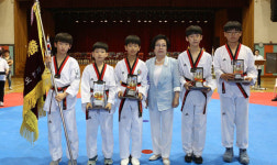 연세영일태권도교육관 품새 우승, 경북협회장기 태권도 마무리