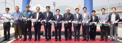 [이런일] 칠곡 약목면 경호천1교 준공식