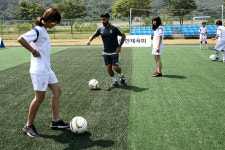 [이런일] 합천군 스페인 유소년지도자 초청 선진축구체험