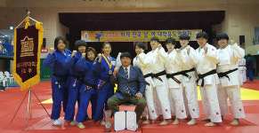 대구과학대학교 여자유도부 2016하계 대학연맹전 단체전 준우승