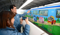 EBS 캐릭터로 꾸미는 3호선 어린이회관역