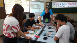 도심 외곽 가창중학교 15년째 외국어 캠프
