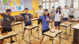 포산중 동아리 참여 여름 음악캠프