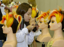 이·미용 기능경기 최고의 가위손은