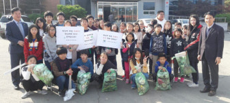 [이런일] 영천 북안초, 환경보호 봉사활동 실시