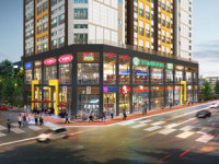 수원 호매실 중심대로 사거리 코너 상권, 다인 로얄팰리스 상가 분양