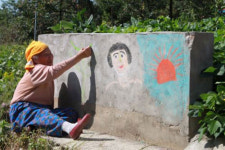 가장 어린 화백이 79세…손수건 들고 예천 신풍미술관 가요