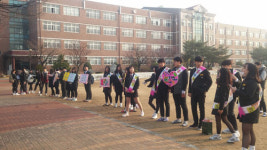 경산 신상中 학생자치회장 선거, 러닝메이트로 공약 함께 만들어