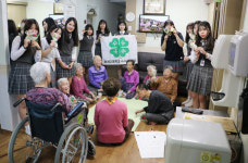 [이런일] 청도 모계고 노인요양시설 봉사활동