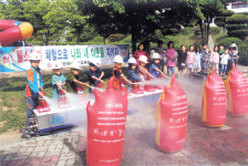 [이런일] 해안초교 전교생 대상 재난안전교육