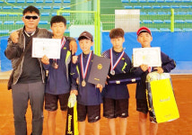 봉화 동양초교 정구부 전국소년체전 준우승