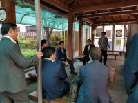 대구시장-간부 넥타이 푼 그늘집 회동