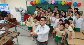 l상제철지곡초교, 한국계 美 입양인 28명 초청 교사체험 행사