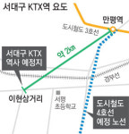 서대구KTX역 도시철 연결 접근성 높여야