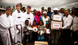 대성에너지 에티오피아 초교 건물 지어 선물