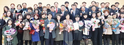 영주 영광여중 독서경진 경북대회 최우수상