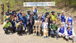 남부지방산림청, 울진 금강소나무숲길 개장 안전기원